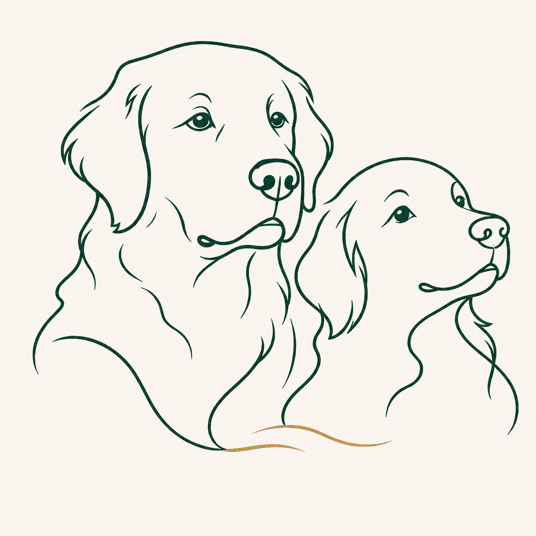 Oxo and Pickle, the dogs who inspired Sniffed Out