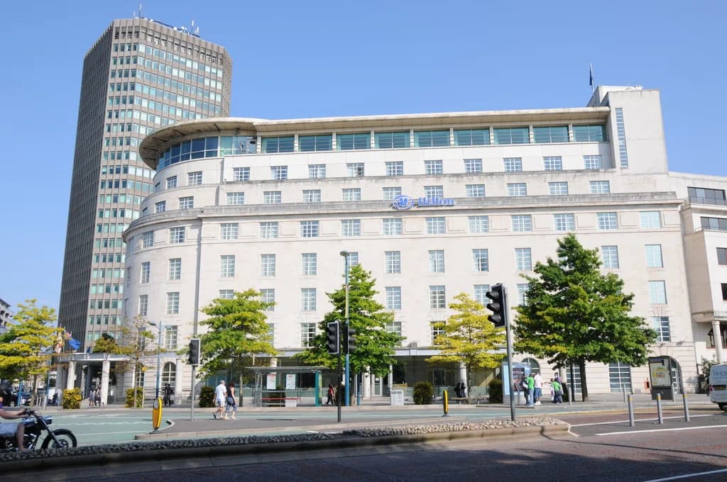Hilton Cardiff exterior