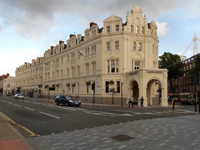 The Angel Hotel Cardiff exterior