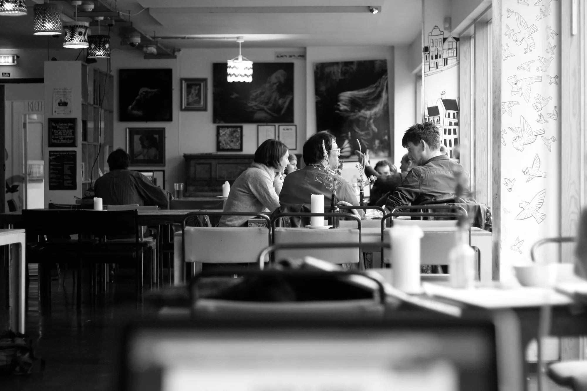 Interior of The Canteen in Bristol