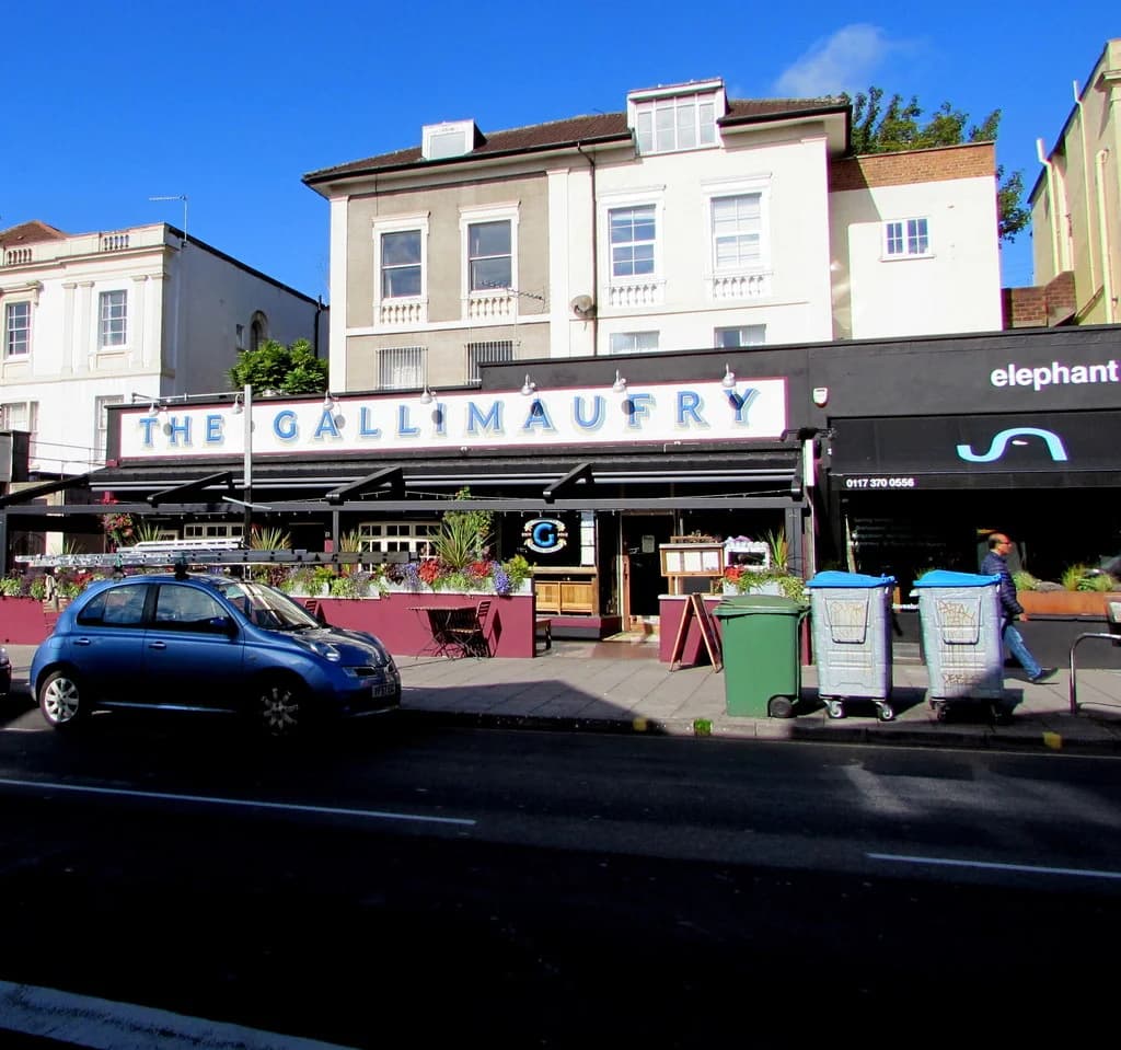 The Gallimaufry exterior on Gloucester Road