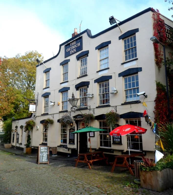 The Ostrich Inn exterior