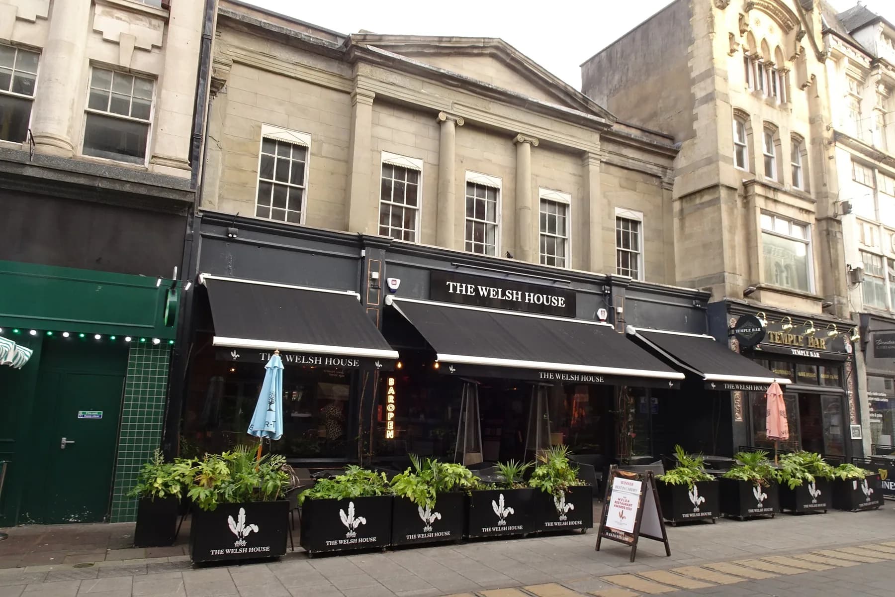 The Welsh House restaurant on Cardiff High Street